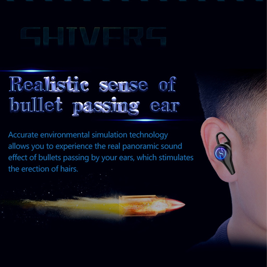 Tai nghe Bluetooth K9 giảm ồn hỗ trợ HIFI/ TWS/ âm bass/ độ trễ thấp cho chơi game