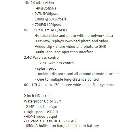 FREESHIP 50K- Tặng free bộ phụ kiện-camera hành trình EKEN H9R 4K 1080 hd, 1 màn hình mẫu 1 các loại | BigBuy360 - bigbuy360.vn