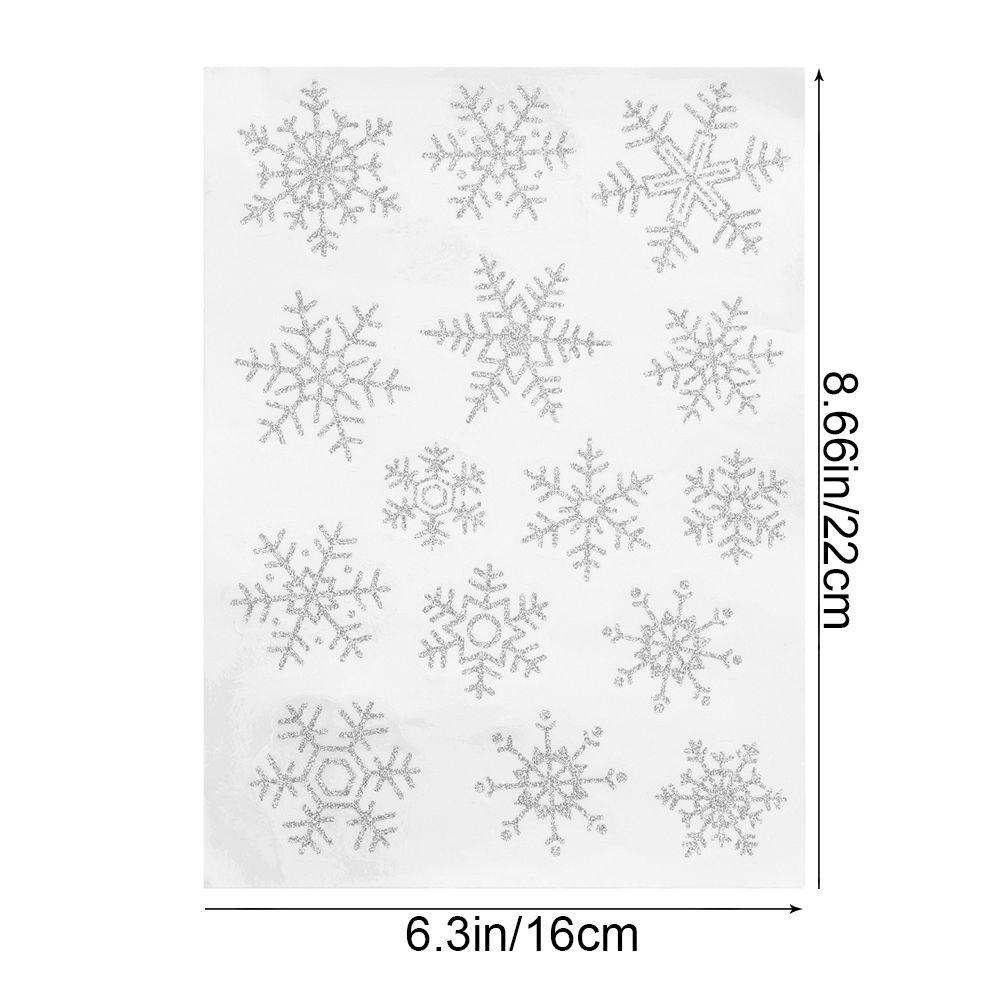 Đề Can Dán Cửa Kính Họa Tiết Giáng Sinh Tinh Tế Trang Trí Nhà Cửa