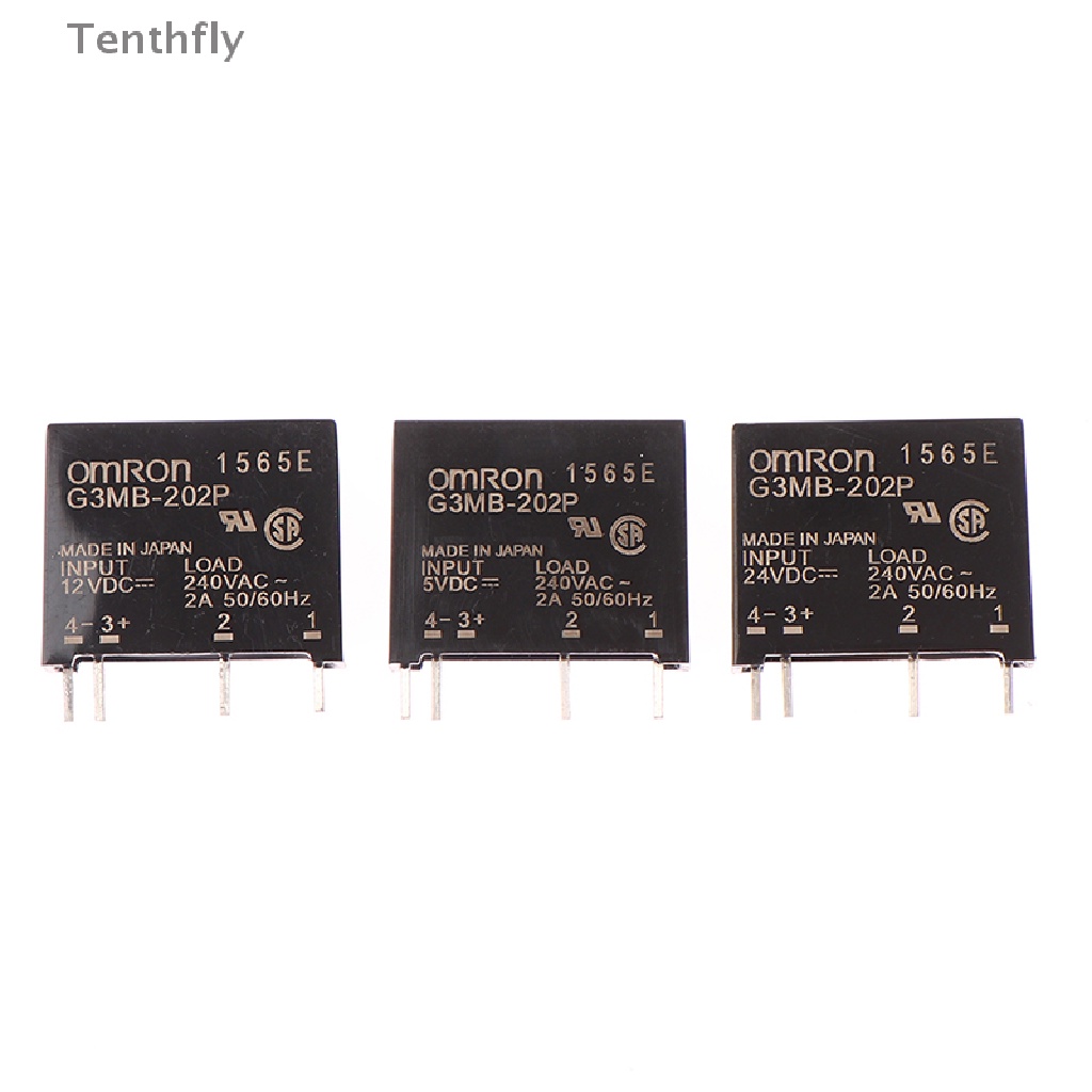 1 Rơ Le Điện Trở 5V 12V 24V DC-AC G3MB-202P-5VDC PCB SSR AC 240V 2A Mới