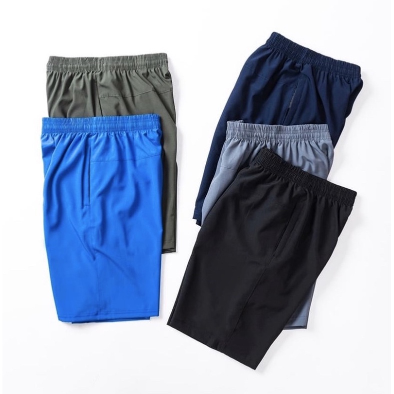 Quần đùi nam ống rộng, quần short nam nhiều màu vải gió thoáng mát