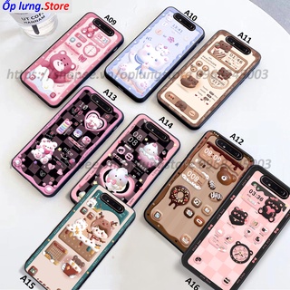 Ốp lưng samsung A80 in hình 3D gấu,thỏ cute dễ thương.
