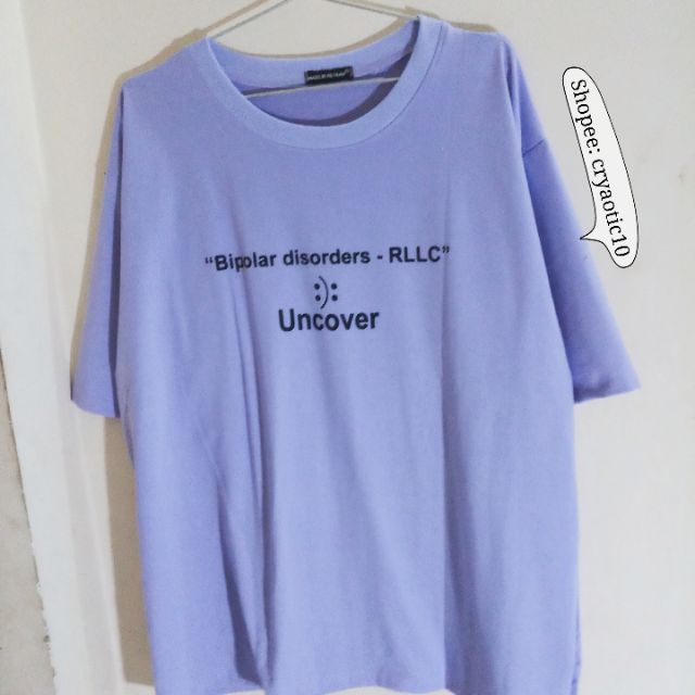 Áo tay lở mặt cười Uncover cover unisex [Kèm video + hình thật]