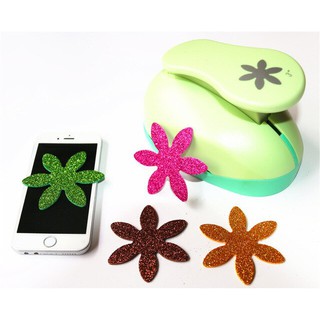 Craft punch - Bấm giấy  hình tim, hình tròn, hoa, lá Kamei (3inchsize = 7cm)