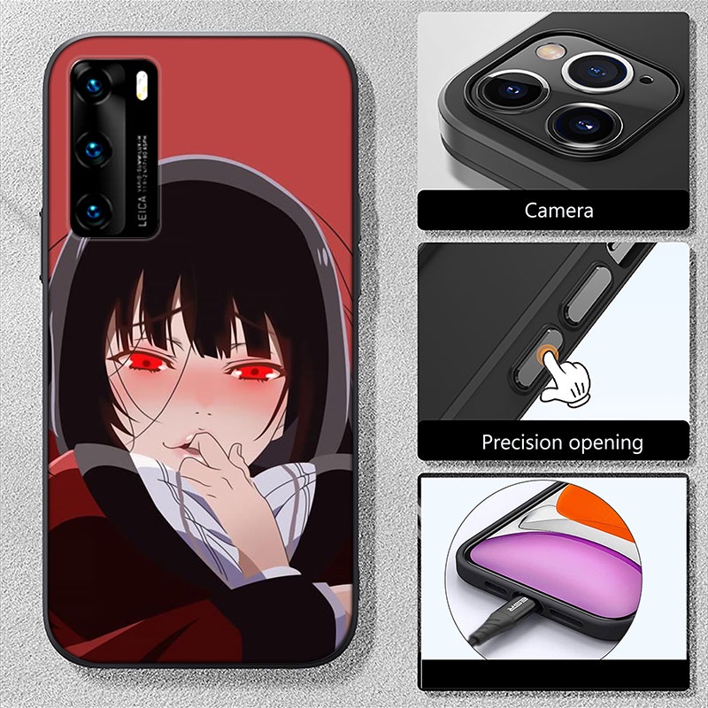 Ốp Điện Thoại Hình Anime Yumeko Jabami Kakegurui Cho Xiaomi Mi 8 9 A1 A2 A3 9T 10T Pro Lite 5X 6X BN15