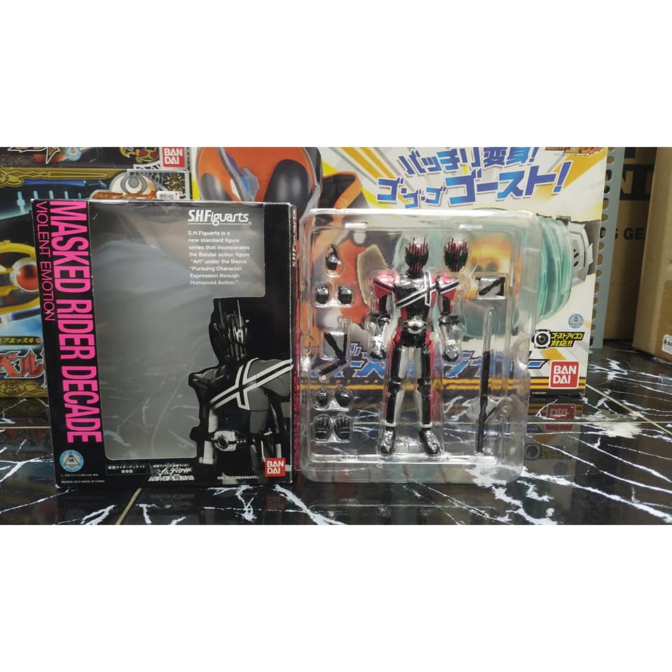 MÔ HÌNH CHÍNH HÃNG SHF KAMEN RIDER DECADE  2ND