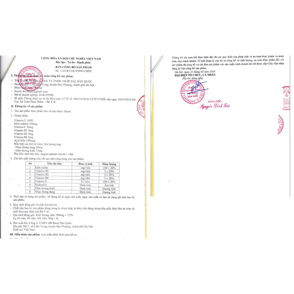 Dmen - 1 Viên Kẽm Dmen nhiều kẽm hơn Tinh Chất Hàu của 10 Con Hàu Biển | BigBuy360 - bigbuy360.vn