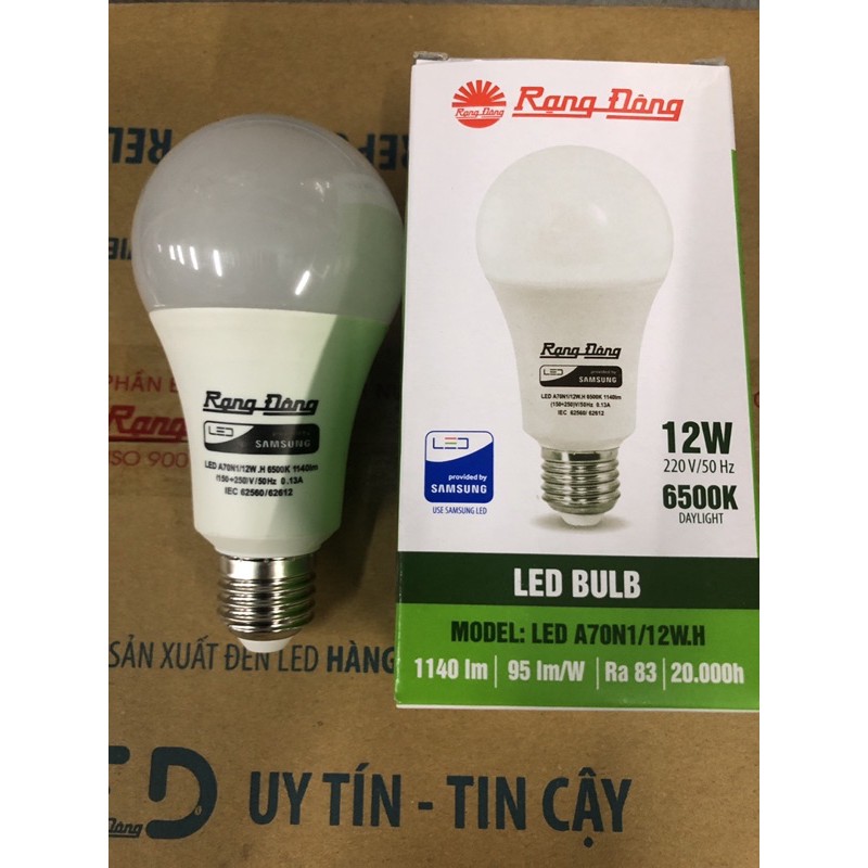 Led bulb 12w Rạng Đông