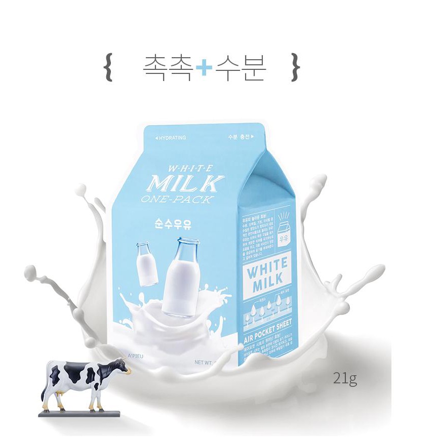 Mặt nạ dưỡng da A’Pieu Milk One Pack (18/6/2021)