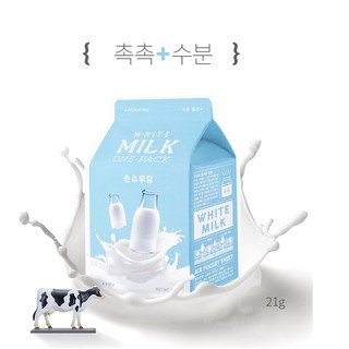 Mặt Nạ Dưỡng Da Apieu Milk One-Pack 21g