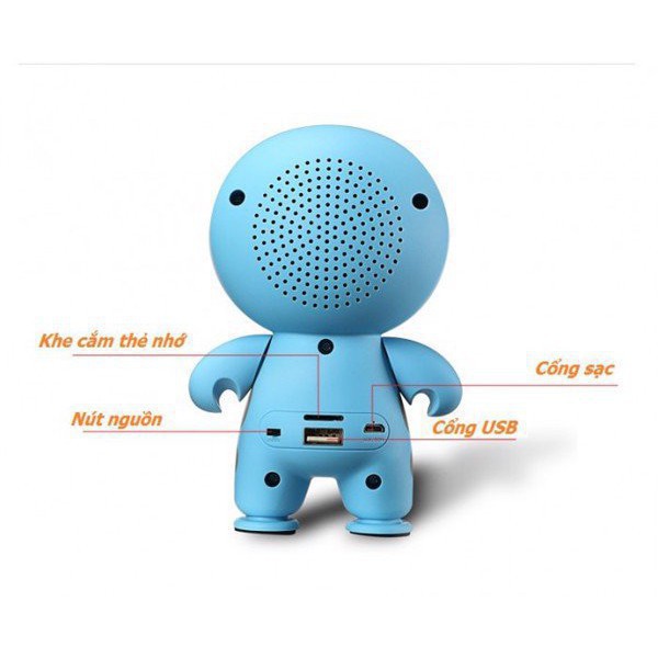 LOA BLUETOOTH ROBOT MINI A9 BIG HERO SPEAKER