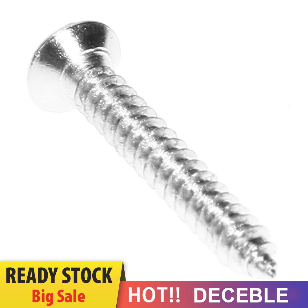 Deceble 6pcs Electric Guitar Single Coil Pickup Mount Height Screws with Springs