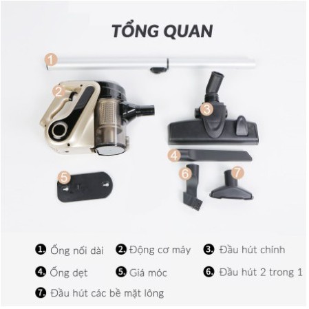 MÁY HÚT BỤI MINI CẦM TAY 2 CHIỀU thiết kế nhỏ gọn, tiện lợi, công suất lớn, hút sạch mọi vết bẩn, mọi ngóc ngách