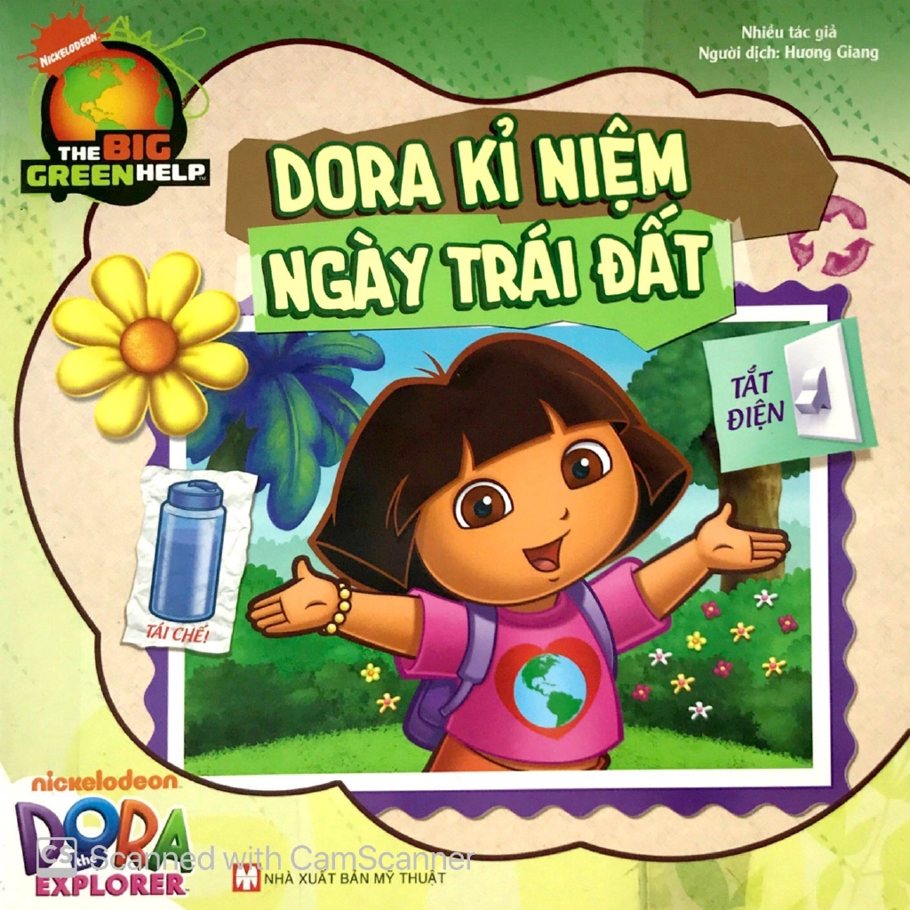 Sách - Dora The Explorer - Dora Kỉ Niệm Ngày Trái Đất