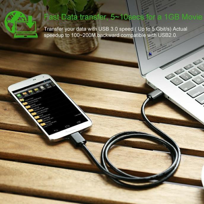 UGREEN Dây Cáp Ổ Cứng Ngoài Usb 3.0 Hdd Hd 0.5m