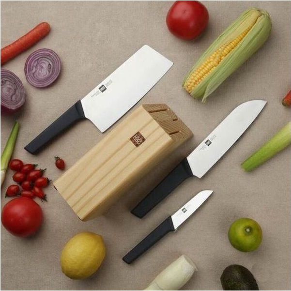 Bộ dao làm bếp Huohou 4 món HU0059 siêu sắc bén cao cấp chính hãng - Minh Tín Shop