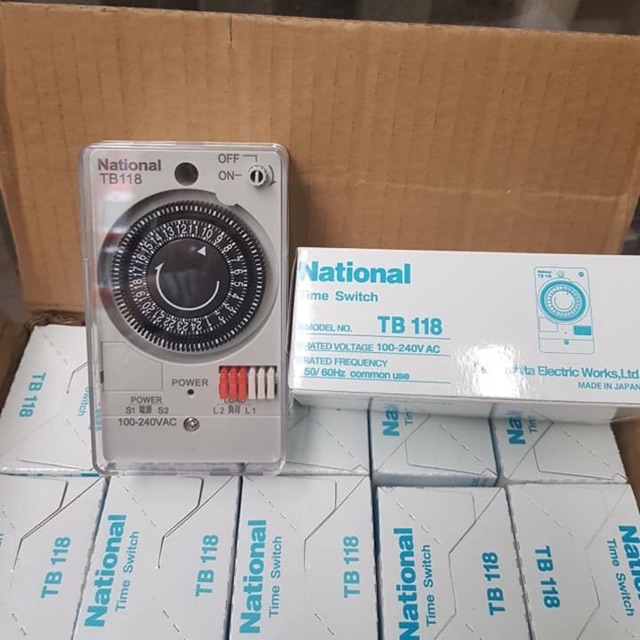 Công tắc đồng hồ National TB118