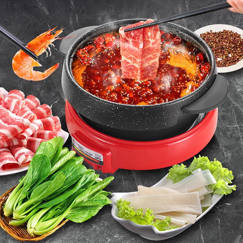 Nồi lẩu nướng điện đa năng TAEYU-105