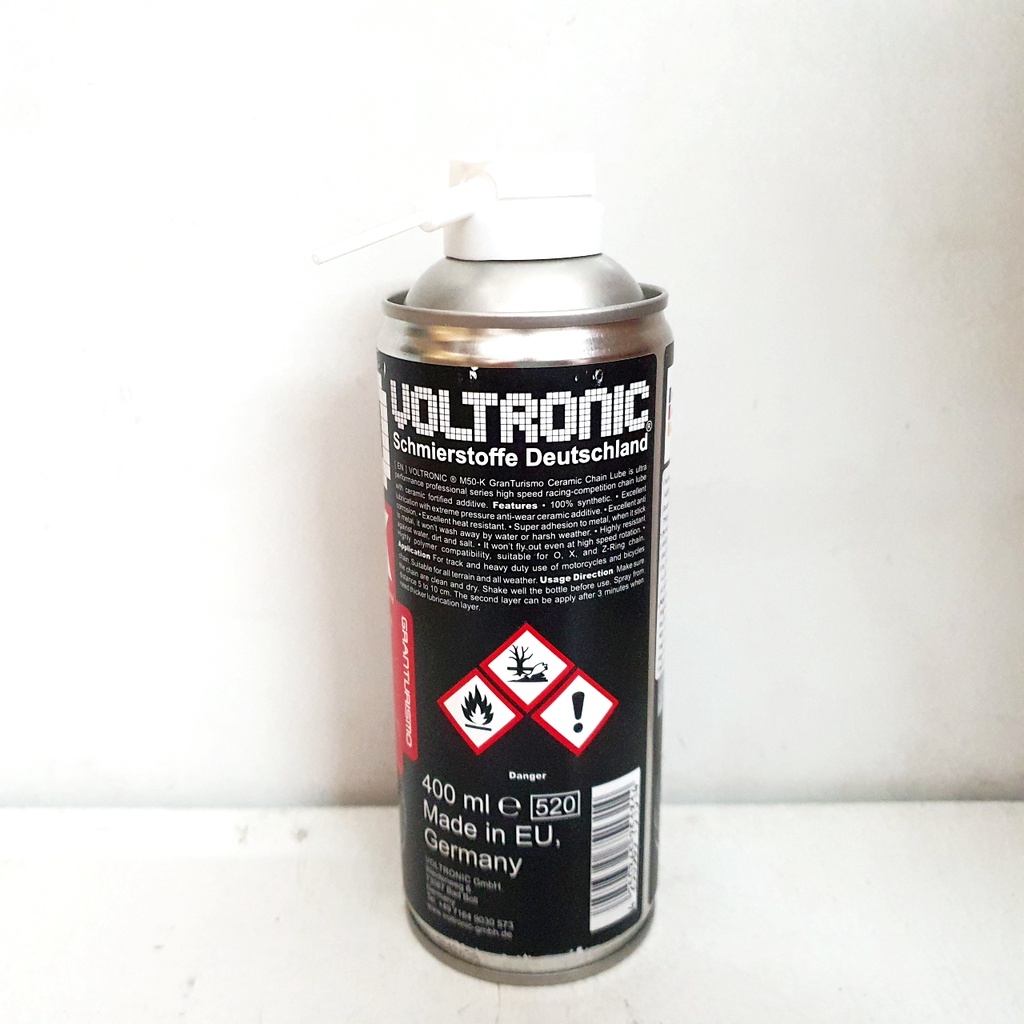 Xịt dưỡng sên phủ sứ cao cấp nhập khẩu Đức Voltronic M50-K Ceramic Chain Lube (Phiên bản mới)