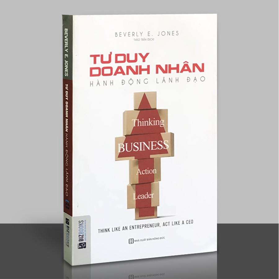 Sách - Tư duy doanh nhân hành động lãnh đạo