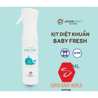  Xịt diệt khuẩn khử mùi Baby Fresh JOONA BABY 300ml 