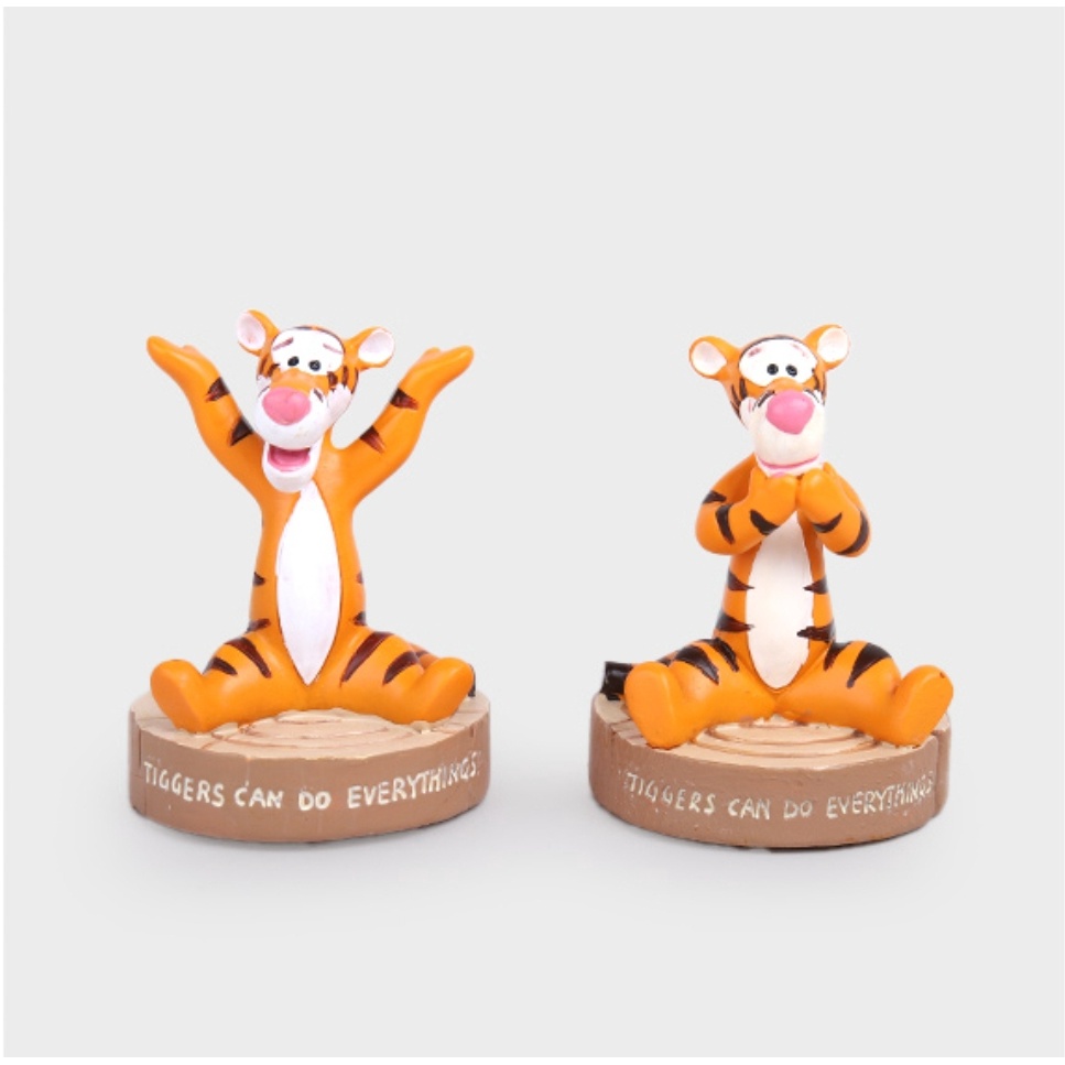 [DAISO Korea] Mô Hình Gấu Pooh / Piglet / Tiger 6 Kiểu