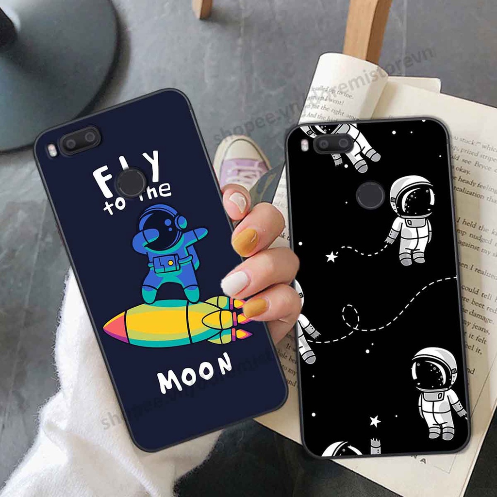 Ốp Xiaomi Mi A1 hình vũ trụ, ngân hà, thời trang phong cách ốp lưng siêu đẹp