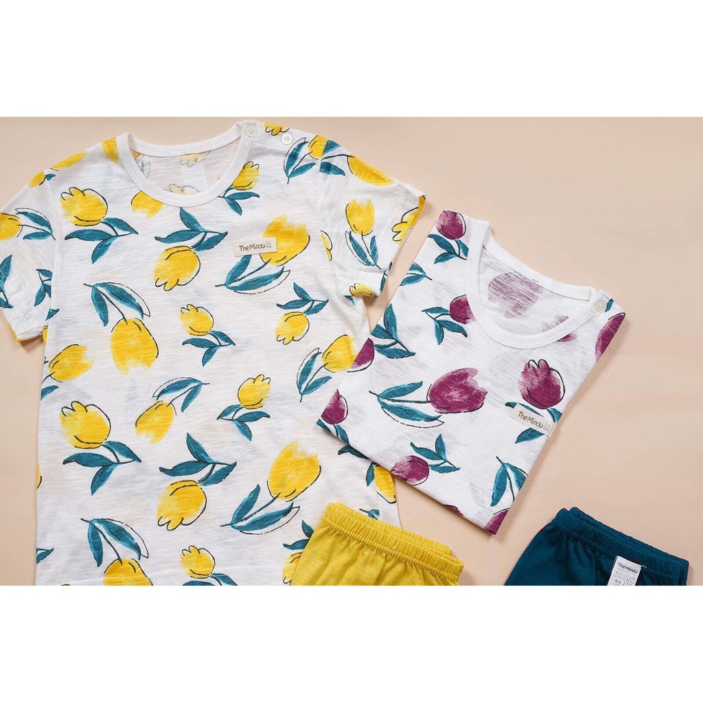 2 MÀU - Bộ xuất Hàn The Minou cotton giấy