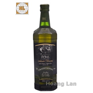Dầu olive extra virgin pons 1 lít - tây ban nha