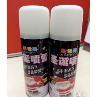 Bình xịt tuyết SPRAY SNOW  không tan trang trí cửa kính, giáng sinh