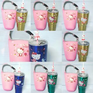 [SIÊU HOT] SET LY GIỮ NHIỆT HELLO KITTY