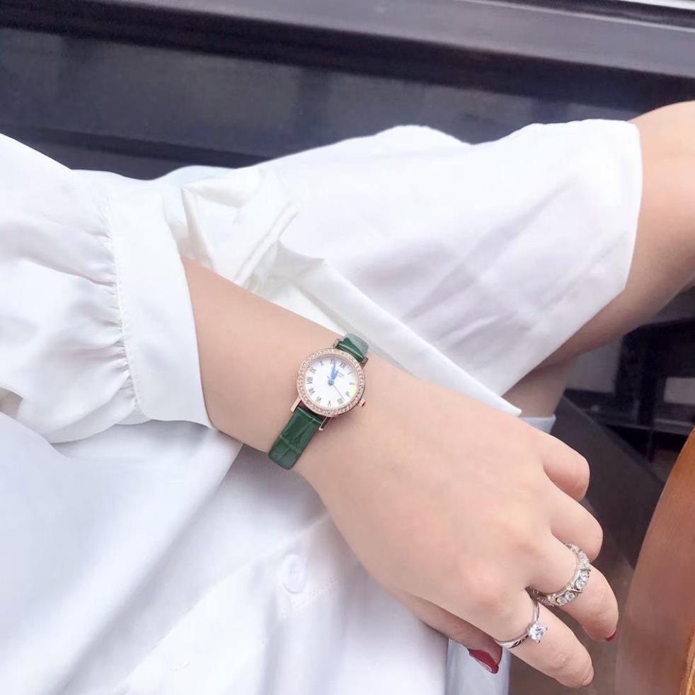 Đồng hồ nữ Longiness chính hãng, đồng hồ nữ dây da mặt đính đá thời trang mã A22 | BigBuy360 - bigbuy360.vn