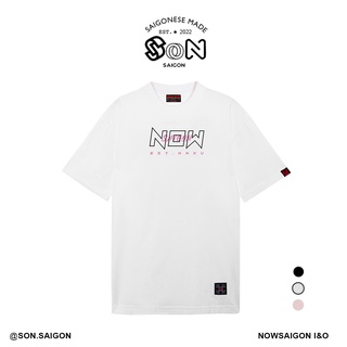 Nowsaigon - áo thun needs of wisdom i&o/white local brand son.saigon