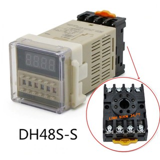 Đế Cắm 8 Chân Tròn PF083A Cho Các Mạch Timer, Relay Omron
