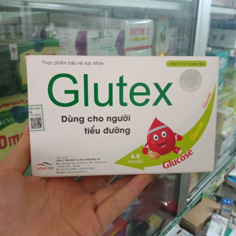 Glutex hộp 3 vỉ - tích điểm mua 6 tặng 1