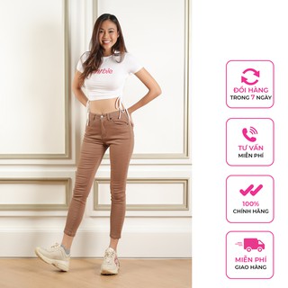 Quần Jean nữ lưng cao dáng skinny VenusSecret