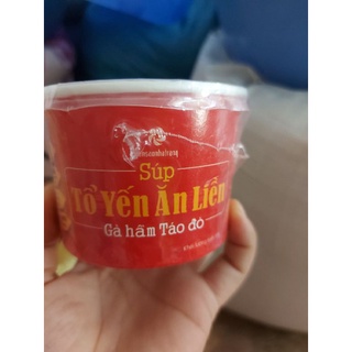 Súp Tổ Yến Ăn Liền ( 1 Hộp 10,5 gram) vị gà hầm táo đỏ
