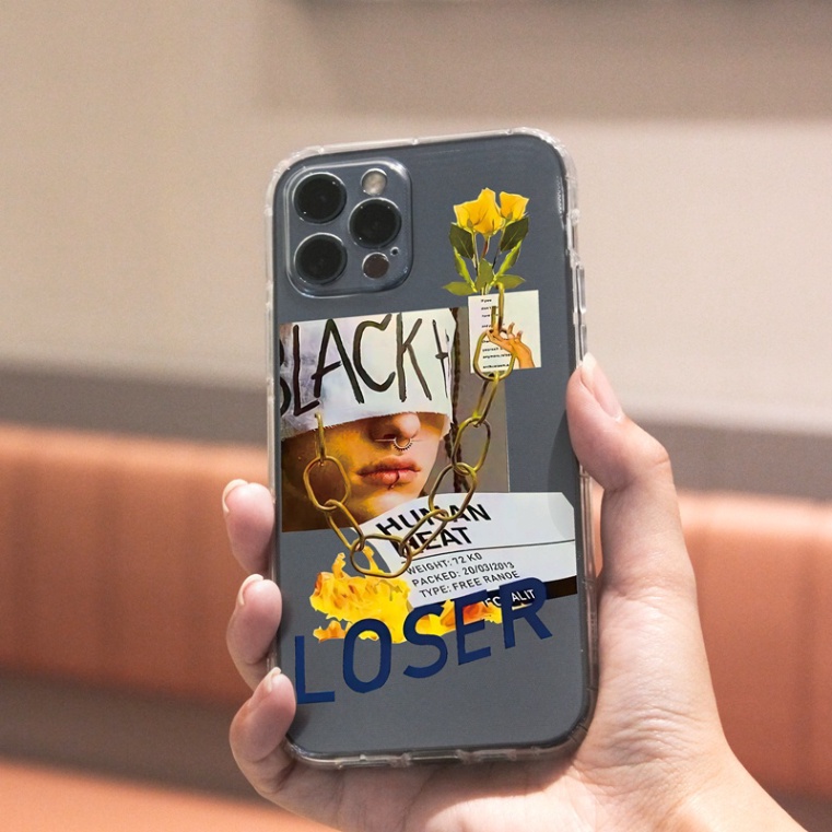 Ốp lưng iphone 6, 6s plus, 7 8 Plus, X, XS, XR, XSMAX, 11, 12, 13 PROMAX TRONG SUỐT TRỪU TƯỢNG 401 PKVN