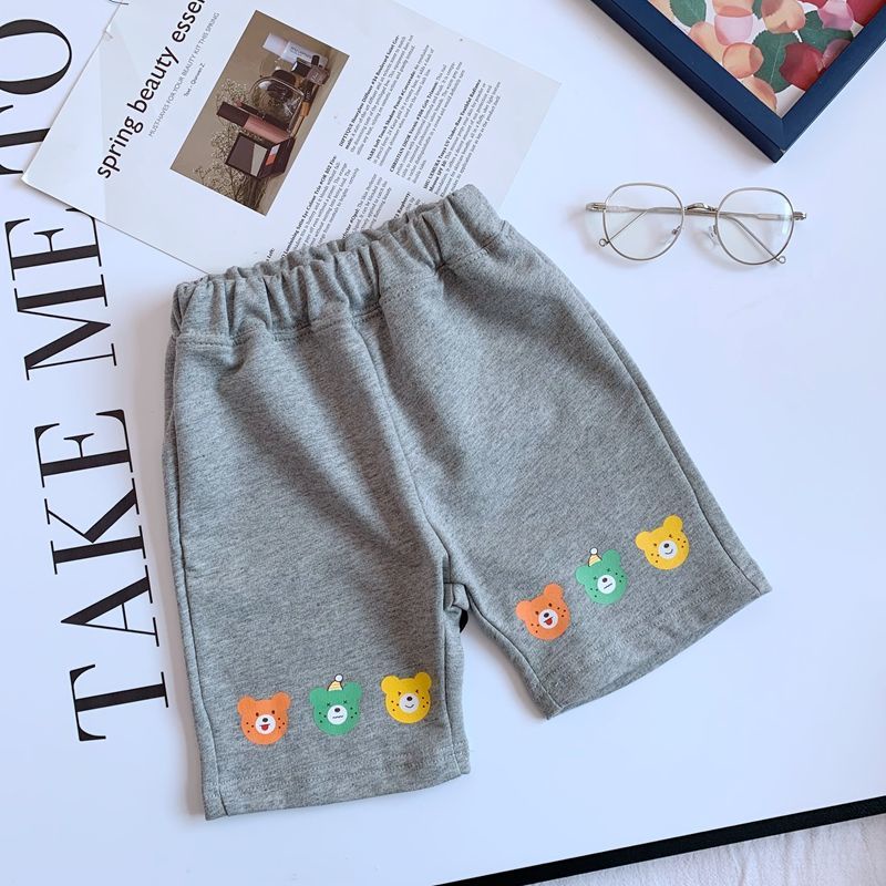 [Babycat Hàng Có Sẵn Bán Chạy Quần Short Cotton Mỏng Mùa Hè In Họa Tiết Hoạt Hình Phong Cách Nhật Hàn Thời Trang Mùa Hè Cho Bé Trai