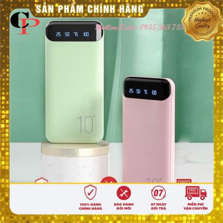 Sạc dự phòng 10000mAh 20000mah WK DESIGN WP161 WP163 pin dự phòng mini có đèn led - SATOPA OFFICIAL