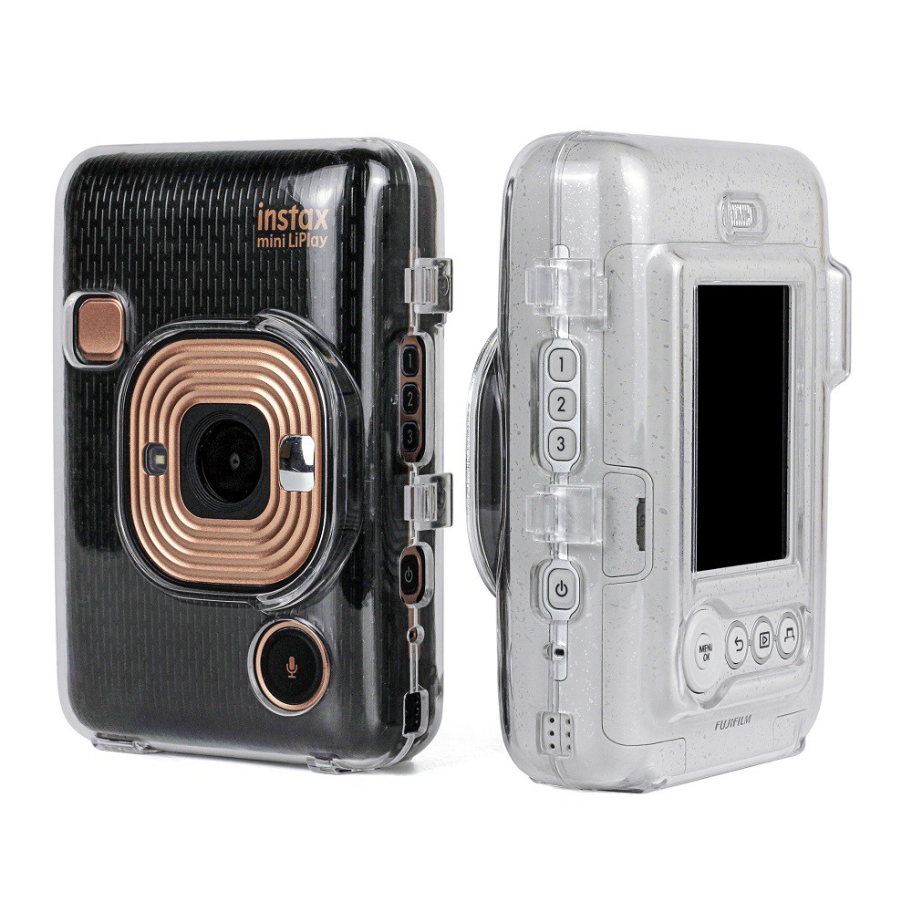 Vỏ bảo vệ trong suốt cho máy ảnh Fujifilm Instax Mini 40 90 7s 8 9 11 EVO