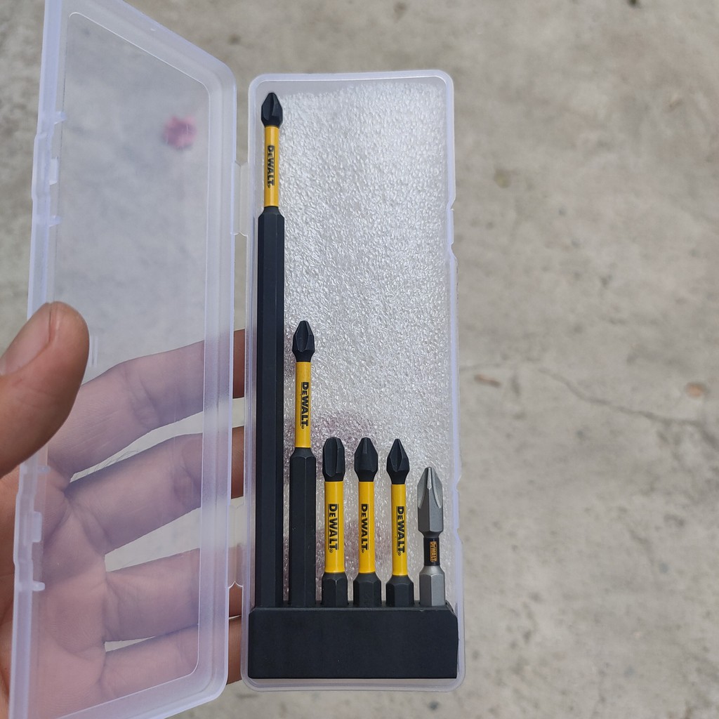 Bộ Mũi Vít DEWALT SOCKET LOẠI CHỊU LỰC TÁC ĐỘNG LỚN_DƯ DÙNG CHO GIA ĐÌNH