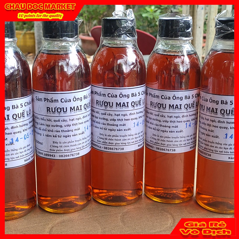 Mai Quế Lộ Đủ Vị Rất Thơm Nguyên Liệu Chế Biến Nhiều Món Ăn Ngon Chai 330 ml