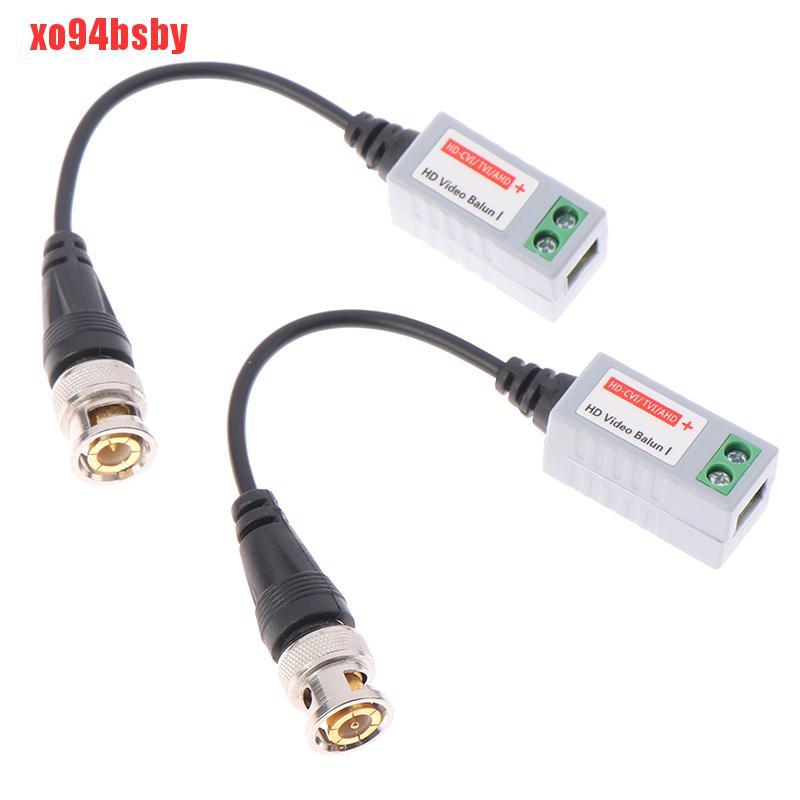 1 Cặp Thiết Bị Truyền Tín Hiệu Hình Ảnh Hd Cctv Via Xoắn Balun Cho Cei / Ahd 0-300m Ws