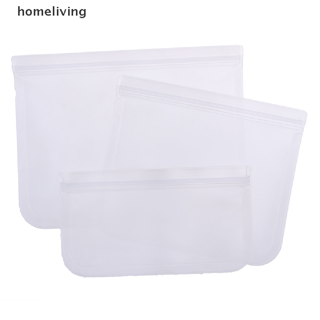 Túi Zip Silicone Đựng Thực Phẩm Chống Rò Rỉ Tái Sử Dụng Tiện Lợi