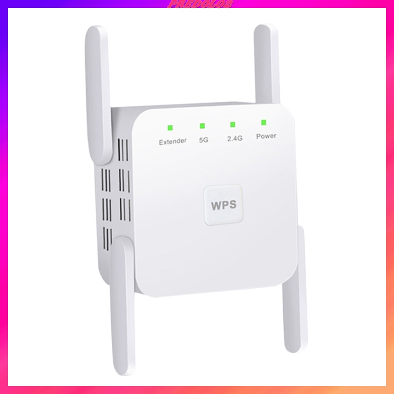 Thiết Bị Khuếch Đại Tín Hiệu Wifi Không Dây 1200mbps 2.4g 5g 4 Ăng Ten Phích Cắm Us | BigBuy360 - bigbuy360.vn