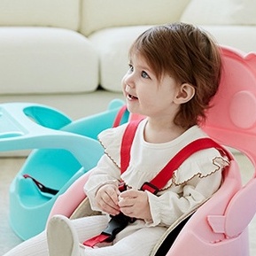Ghế trẻ em Di động hoạt cho bé có thể điều chỉnh đa chức năng với dây đai an toàn và bánh xe các bữa ăn trong giờ chơi Autumn063