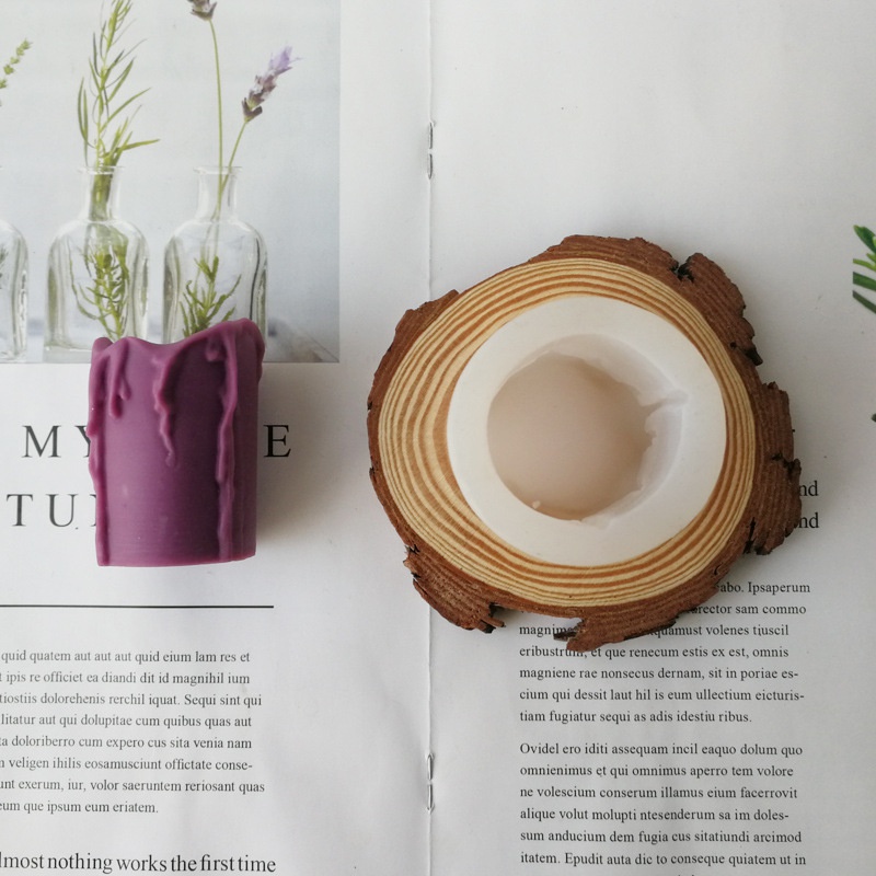 Khuôn Làm Nến Thơm Handmade Bằng Silicone Chất Lượng Cao