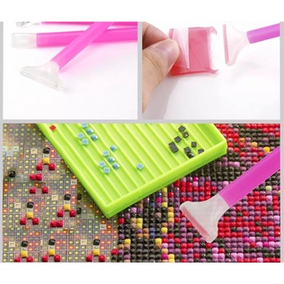 Bộ dụng cụ đính đá - Thước chỉnh sửa hàng đá tranh đính đá