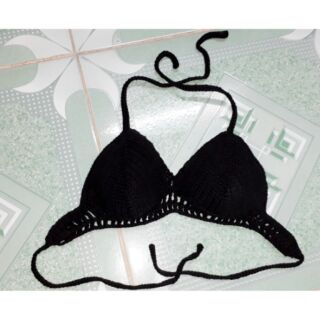 Áo bikini len móc